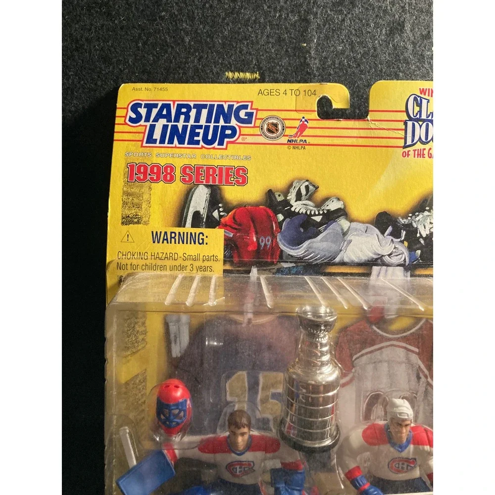 Starting Lineup 1998 Classic Doubles Patrick Roy John LeClair Montreal Canadiens